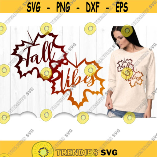 Fall Vibes Leaf SVG Bundle Fall Vibes Svg Fall Leaf Wreath Svg Fall Rounds Svg Files For Cricut Fall Leaf Clipart Fall Leaf Dxf .jpg