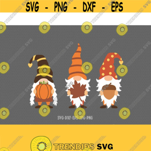 Fall gnomes svg gnomes svg gnome svg pumpkin svg fall svg fall pumpkin svg svg for cricut silhouette jpg png dxf Design 520