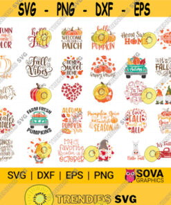Fall svg Bundle, Autumn svg Bundle, Autumn svg, Fall svg, Pumpkin svg, Gnome svg, dxf, png, Print, Cut File, Cricut, Silhouette, Download Design -342