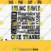 Falling Leaves Hayrides Pumpkin Apple Cider Harvest Family Pies Autumn Scarecrow Blessings Give Thanks Fall Svg Fall Sign Svg Design 391