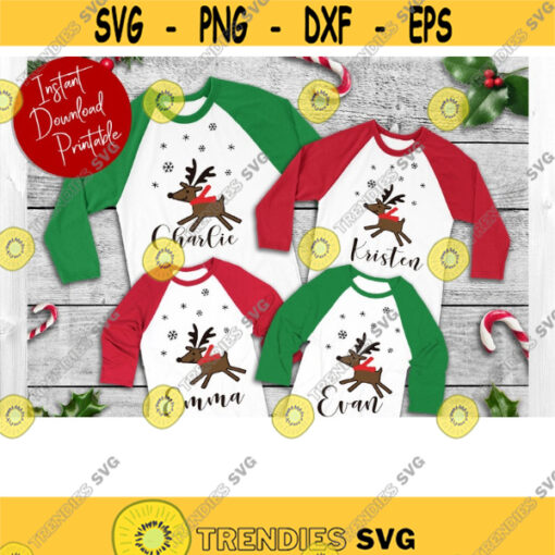 Family Christmas Shirts SVG Christmas Matching Shirts Svg Family Deer Shirts SVG Files For Cricut Christmas Holiday SVG Deer Clip Art .jpg
