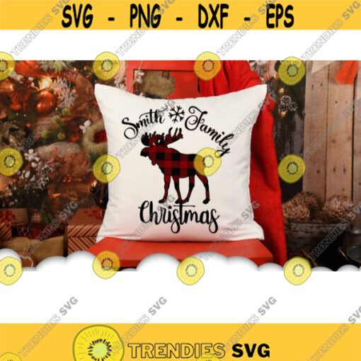 Family Christmas Shirts SVG Christmas Matching Shirts Svg Files For Cricut Family Moose Shirts Cut Files Buffalo Plaid Moose Svg .jpg