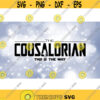 Family Clipart Cousin Black The Cousalorian This is the Way Words Inspired by Star Wars Mandalorian Digital Download SVG PNG Design 547