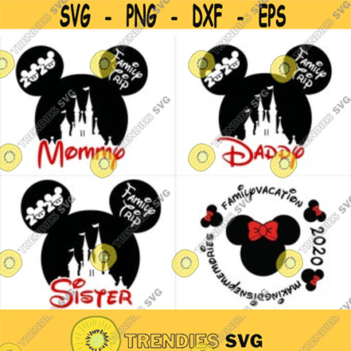 Family Trip 2021 SVG 2021 Disney Vacation svg Disney svg file instant download 2021 disney trip svg for cricut and silhouette Design 82