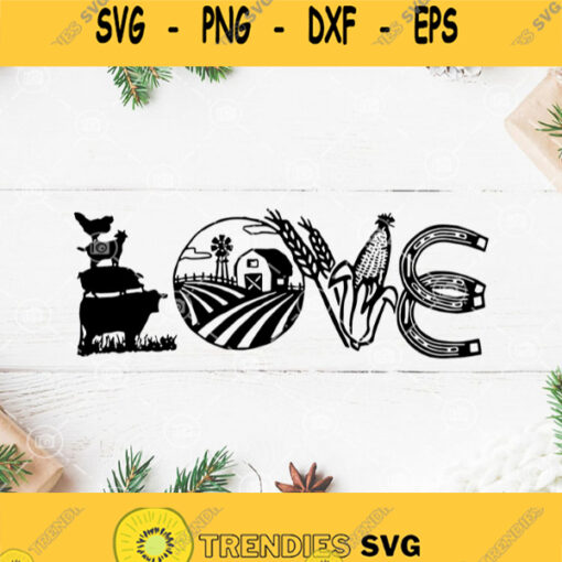 Farm Animals Love Svg Farm Life Svg Farmer Svg Animals Svg Funny Farm Svg Farm House Svg Love Farm Svg