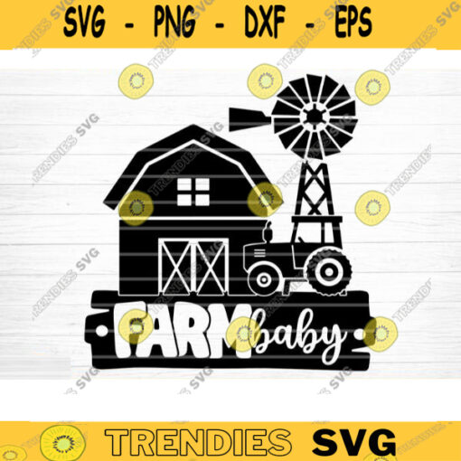 Farm Baby SVG Cut File Farm House Svg Farm Life Svg Bundle Funny Farm Sayings Quotes Svg Farm Shirt Svg Farm Family Silhouette Cricut Design 1224 copy