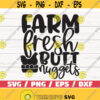 Farm Fresh Butt Nuggets SVG Cut File Cricut Commercial use Silhouette Farm Life Cut File Farmhouse SVG Design 552