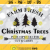 Farm Fresh Christmas Trees Tree Farm svg Xmas sign design Retro Vintage Christmas Cut File Christmas Cricut Digital download Design 931