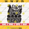 Farm Fresh Eggs SVG Cut File Cricut Commercial use Silhouette Farmhouse SVG Farm Life Cut File Chicken SVG Eggs Svg Design 683
