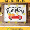 Farm Fresh Pumpkins Truck Svg Old Truck Svg Dxf Eps Png Fall Sign Cut Files Autumn Farmhouse Svg Pumpkins Clipart Silhouette Cricut Design 1969 .jpg