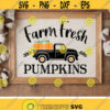 Farm Fresh Pumpkins Truck Svg Vintage Truck Svg Dxf Eps Png Fall Sign Cut Files Autumn Farmhouse Svg Pumpkins Clipart Silhouette Cricut Design 2531 .jpg