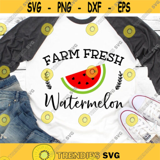 Farm Fresh Watermelons Svg Pick Your Own Summer Svg Watermelons Svg Watermelon Farm Svg Watermelon Patch Svg Files for Cricut Png