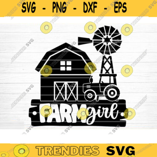 Farm Girl SVG Cut File Farm House Svg Farm Life Svg Bundle Funny Farm Sayings Quotes Svg Farm Shirt Svg Farm Family Silhouette Cricut Design 1263 copy