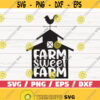 Farm Sweet Farm SVG Cut File Cricut Commercial use Silhouette Farmhouse Svg Farm Life Svg Farmer Svg Design 797