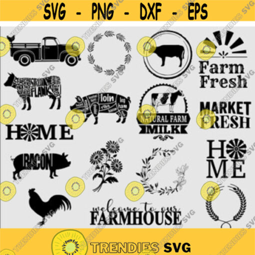 Farmhouse style Easter SVG bundle Easter svg Easter sign svg svg eps png