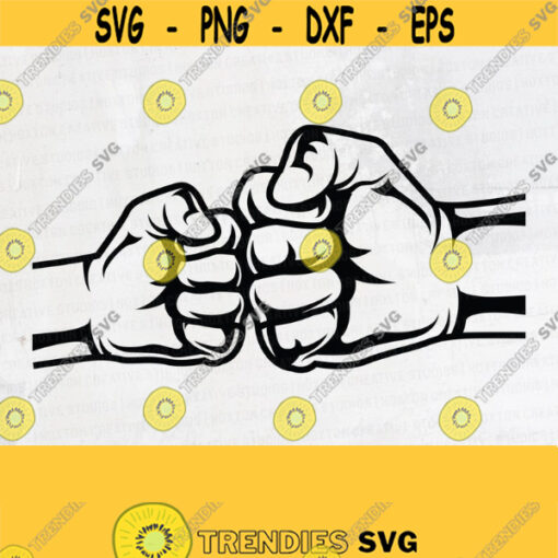 Father And Son Svg Fist Bump Svg Papa and Grandson Svg Daddy Svg Son Svg Cut File Silhouette Cut FileDesign 602