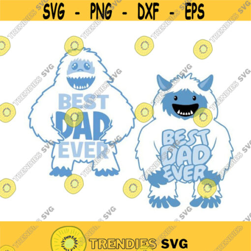 Fathers Day Dad Yeti Best Cuttable Design SVG PNG DXF eps Designs Cameo File Silhouette Design 1152