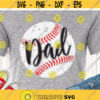 Fathers day SVG Baseball Dad SVG Baseball grunge ball Distressed baseball shirt Baseball dad cut files
