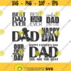 Fathers day svg dad svg best dad ever svg png dxf Cutting files Cricut Cute svg designs print quote svg bundle svg Design 502