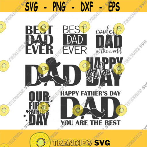 Fathers day svg dad svg best dad ever svg png dxf Cutting files Cricut Cute svg designs print quote svg bundle svg Design 502