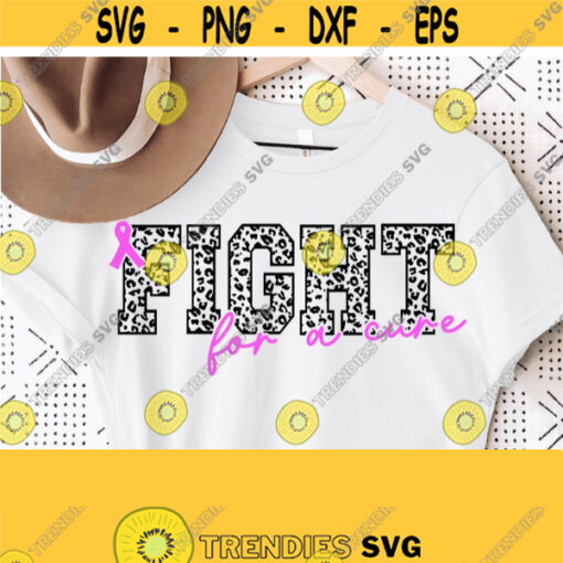 Fight For A Cure Svg Cancer Awareness Svg Breast Cancer Svg Cancer Svg Cut File Printable Vector Clipart Fight Cancer SVG Download Png Design 1320