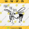 Fight The Bite Mosquito Svg Png