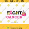 Fight cancer svg Cancer Ribbon Cancer svg Breast Cancer ribbon svg breast cancer svg for Cricut Silhouette svg png dxf Design 518