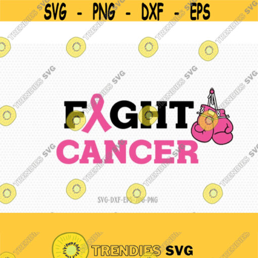 Fight cancer svg Cancer Ribbon Cancer svg Breast Cancer ribbon svg breast cancer svg for Cricut Silhouette svg png dxf Design 518