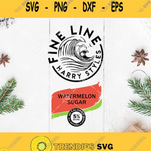 Fine Line Harry Styles Watermelon Sugar Svg White Claws Beer Svg