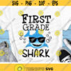 First Grade Shark Svg Back To School Svg 1st Grade Svg Teacher Svg Dxf Eps Png Boys 1st Day of School Cut Files Silhouette Cricut Design 176 .jpg