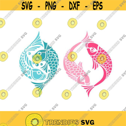 Fish Art Cuttable SVG PNG DXF eps Designs Cameo File Silhouette Design 2008