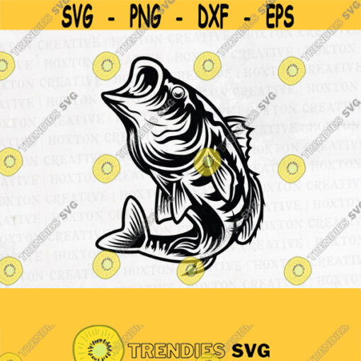 Fishing Bass Svg Bass Fish Bass Fish Bass Angling Svg Bass Fish Svg Bass Fish Clipart Cut FilesDesign 304