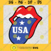 Flag Tongue and Lips 4th of July USA Flag Tongue America Patriotic Lips Tongue State