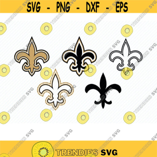 Fleur De Lis SVG. Saints SVG. New Orleans Bundle SVG. American Football Svg. Fleur De Lis Silhouette. Fleur De Lis Cricut. Clipart. Png. Eps