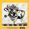 Floral Cow svg 2 Floral Animal svg Farm Animal svg Cow Clipart Cow Cutfile Cow Cutting File Floral Animal svg Floral Cow png Cow png copy