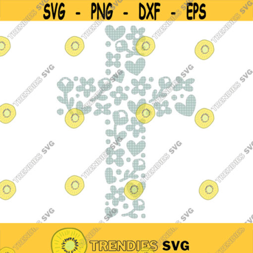 Floral Cross SVG Cross Svg Religious SVG Cross SVG Religious Cross Svg Faith Svg Easter Svg Jesus Cross Svg He is Risen Svg Design 395