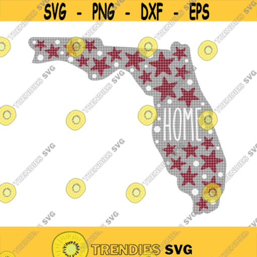 Florida Home Stars SVG Florida Home Svg Florida Farmhouse Svg Florida State Svg Florida Decor Svg Florida Proud Svg USA FL Stars Svg Design 455