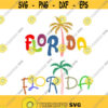 Florida cuttable Design SVG PNG DXF eps Designs Cameo File Silhouette Design 705