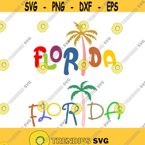 Florida cuttable Design SVG PNG DXF eps Designs Cameo File Silhouette Design 705