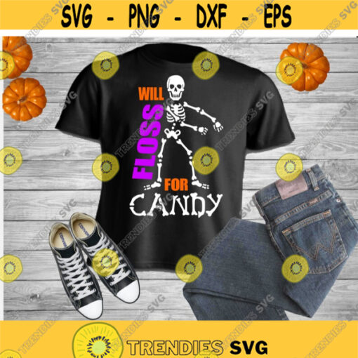 Flossing Skeleton SVG dancing skeleton svg boys halloween svg Halloween shirt floss like a boss svg eps png