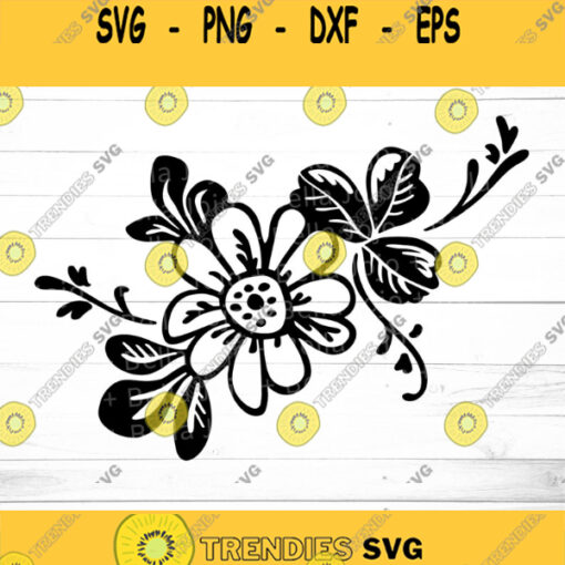 Flower SVG Svg Dxf Eps Jpeg Png Ai Pdf Cut File Flower svg file Flower Clipart Flower svg files Flower T shirt decal