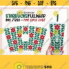 Flower Starbucks svg Floral Starbucks Cold Cup SVG Starbucks Venti 24 Oz Cold Cup svg