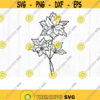 Flower Taurus svg May birthday svg Wildflower zodiac svg Design 414 .jpg