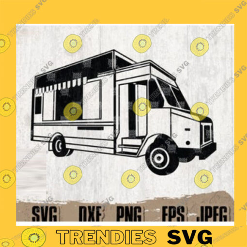Food Truck svg Food Truck png Food Van svg Food Truck Clipart Food Truck Cutfile Instant Download Food Truck Digital DownloadFood png copy