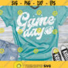 Football Game Day SVG Game Day distressed Football Distressed