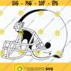 Football Helmet SVG Files For Cricut Footballt Vector Images Sports Clip Art for sihjouette SVG Eps Png Stencil ClipArt Sports helmet Design 46