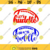 Football Lets Huddle Cuttable Design SVG PNG DXF eps Designs Cameo File Silhouette Design 1798