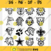 Football Logo Svg Bundle Sports Logo Svg Png Football Logo Svg Football Svg Svg Bundle Svg Files for Cricut Sublimation Silhouette
