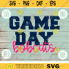 Football SVG Game Day Bobcats Sport Team svg png jpeg dxf Commercial Use Vinyl Cut File Mom Life Parent Dad Fall School Spirit Pride 1637