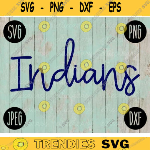 Football SVG Indians Game Day Sport Team svg png jpeg dxf Commercial Use Vinyl Cut File Mom Life Parent Dad Fall School Spirit Pride 1892